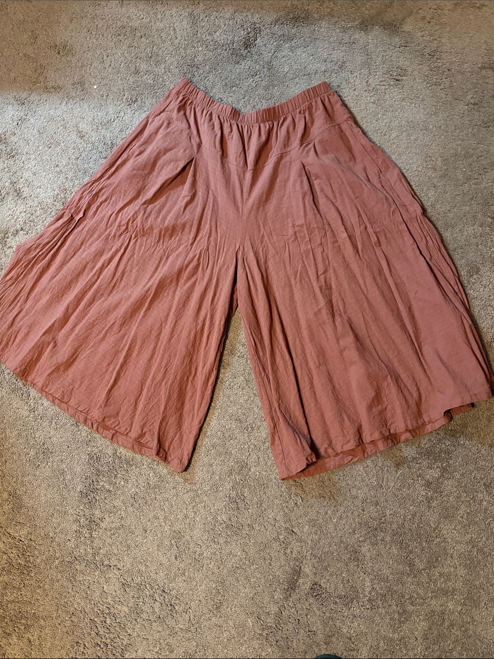 100% Linen Extra Wide Leg Pants